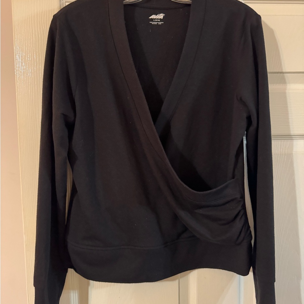Avia Black Long Sleeve Shirt